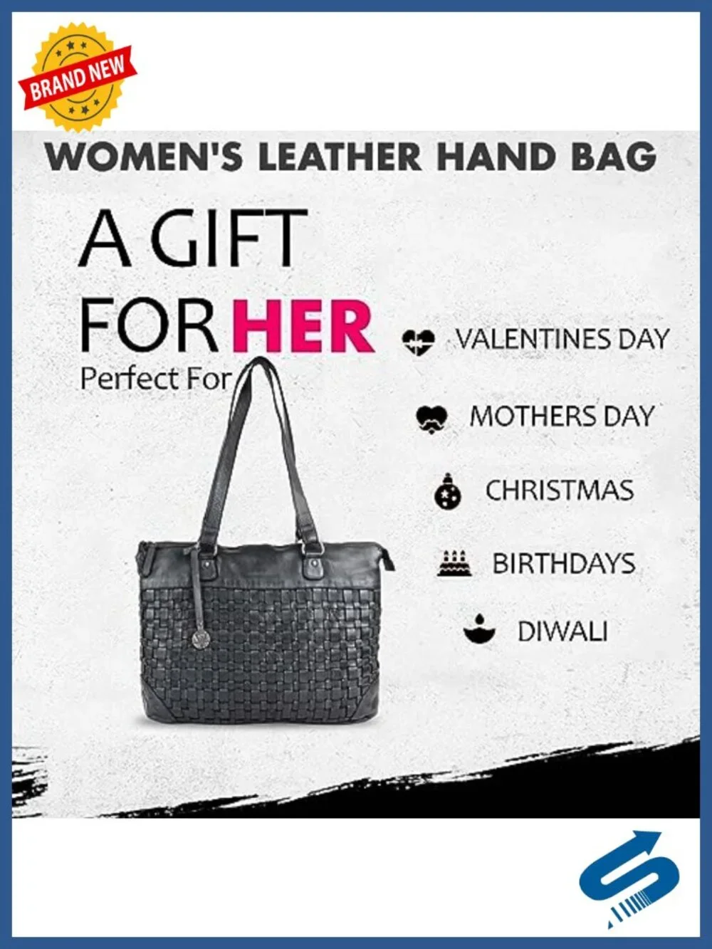 Genuine Leather Women's Tote Handbags & Satchel Purse | Shoulder Bag with Top